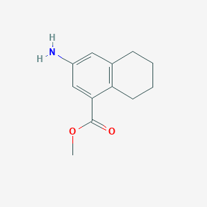 Methyl 3-amino-5,6,7,8-tetrahydronaphthalene-1-carboxylate