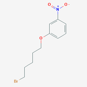 1-[(5-Bromopentyl)oxy]-3-nitrobenzene