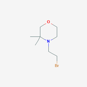 4-(2-Bromo-ethyl)-3,3-dimethyl-morpholine