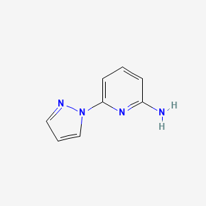 2-Amino-6-(1H-pyrazol-1-yl)pyridine