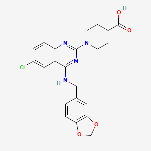 molecular formula C22H21ClN4O4 B8639899 ER21355 