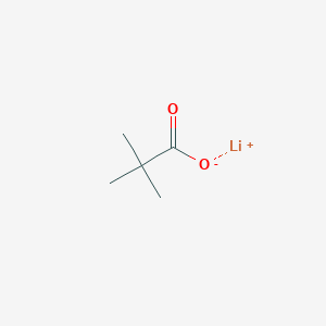 molecular formula C5H9LiO2 B086399 Lithium pivalate CAS No. 14271-99-9