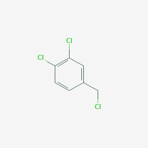 molecular formula C7H5Cl3 B086400 3,4-Dichlorobenzyl chloride CAS No. 102-47-6