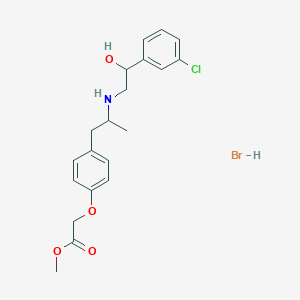 molecular formula C20H25BrClNO4 B8640103 BRL 35135A 