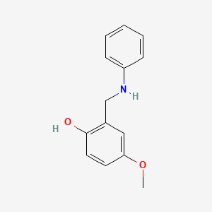 2-Phenylaminomethyl-4-methoxyphenol
