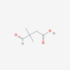 3-formyl-3-methylButanoic acid