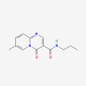 4H-Pyrido(1,2-a)pyrimidine-3-carboxamide, 7-methyl-4-oxo-N-propyl-