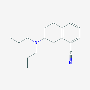 7-(Dipropylamino)-5,6,7,8-tetrahydronaphthalene-1-carbonitrile