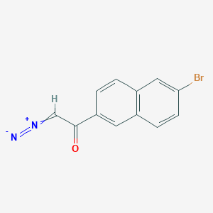 1-(6-Bromonaphthalen-2-yl)-2-diazoethanone