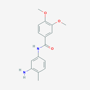 N-(3-amino-4-methylphenyl)-3,4-dimethoxybenzamide