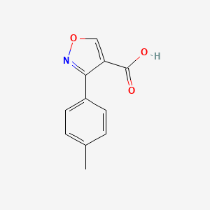 3-(4-Methylphenyl)isoxazole-4-carboxylic acid