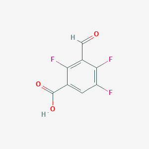 2,4,5-Trifluoro-3-formylbenzoic acid