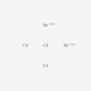 molecular formula CdSb B086405 CID 6336873 CAS No. 12014-29-8