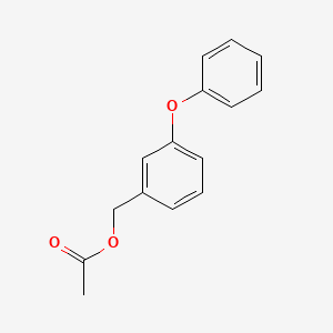 molecular formula C15H14O3 B8640596 m-Phenoxybenzyl acetate CAS No. 50789-44-1