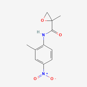 2-Methyl-N-(2-methyl-4-nitrophenyl)oxirane-2-carboxamide