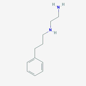 molecular formula C11H18N2 B8640854 3-Phenylpropylethylenediamine CAS No. 67884-85-9