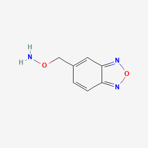 O-(Benzo[c][1,2,5]oxadiazol-5-ylmethyl)hydroxylamine