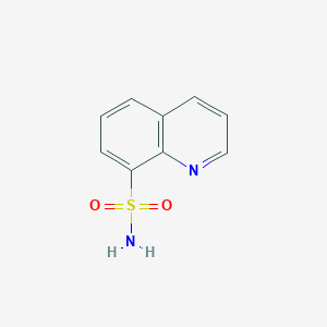 molecular formula C9H8N2O2S B086410 8-Quinolinesulfonamide CAS No. 35203-91-9