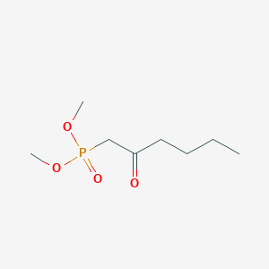 molecular formula C8H17O4P B8641001 Dimethyl (2-oxohexyl)phosphonate CAS No. 61728-15-2