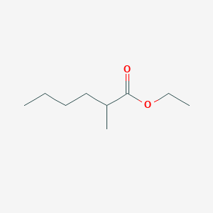 molecular formula C9H18O2 B8641003 Ethyl 2-methylhexanoate 