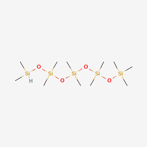 molecular formula C11H34O4Si5 B8641108 Undecamethylpentasiloxane 