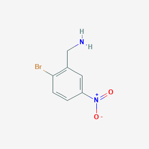 2-Bromo-5-nitrobenzylamine