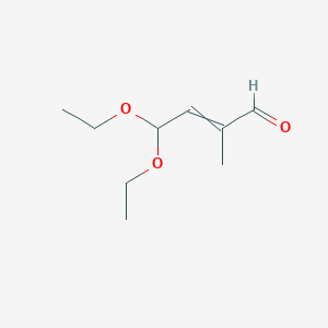 4,4-Diethoxy-2-methylbut-2-enal