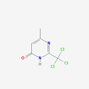 4-Hydroxy-6-methyl-2-trichloromethylpyrimidine