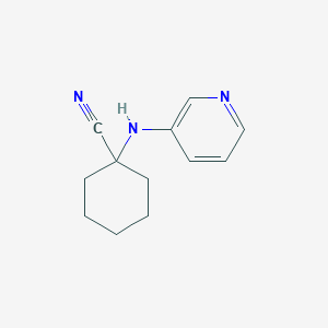 1-(Pyridin-3-ylamino)-cyclohexanecarbonitrile