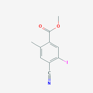 Methyl 4-cyano-5-iodo-2-methylbenzoate