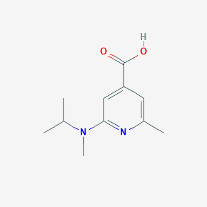 2-(Isopropyl-methyl-amino)-6-methyl-isonicotinic acid