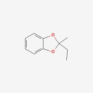molecular formula C10H12O2 B8641629 2-Ethyl-2-methyl-1,3-benzodioxole CAS No. 14049-41-3
