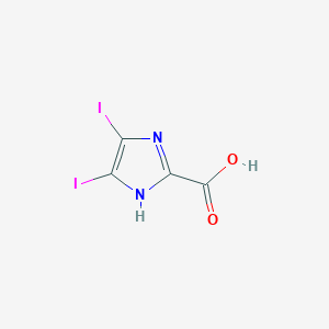 4,5-Diiodoimidazole-2-carboxylic acid