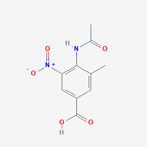 4-Acetamido-3-methyl-5-nitrobenzoic acid