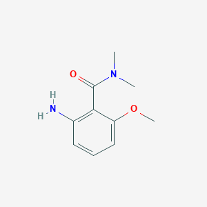 2-Amino-6-methoxy-N,N-dimethyl-benzamide
