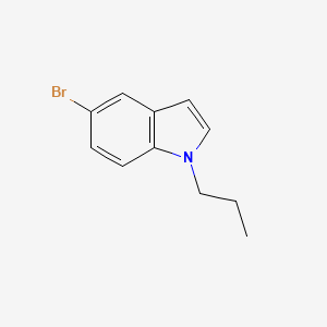 molecular formula C11H12BrN B8641951 5-bromo-1-propyl-1H-indole 