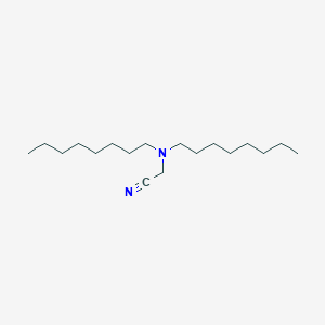(Dioctylamino)acetonitrile