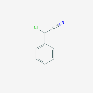 molecular formula C8H6ClN B8641958 2-Chloro-2-phenylacetonitrile 
