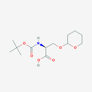 N-(tert-Butoxycarbonyl)-O-(tetrahydro-2H-pyran-2-yl)-L-serine