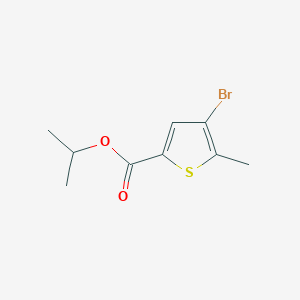 Isopropyl 4-bromo-5-methylthiophene-2-carboxylate