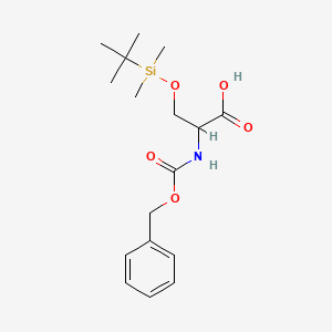 molecular formula C17H27NO5Si B8642562 Z-Ser(TBDMS)-OH 