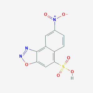 Naphth[1,2-d][1,2,3]oxadiazole-5-sulfonic acid, 8-nitro-