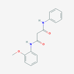 molecular formula C16H16N2O3 B8642622 N'-(2-methoxyphenyl)-N-phenylpropanediamide 