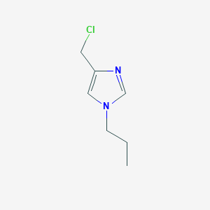 molecular formula C7H11ClN2 B8642651 4-(chloromethyl)-1-propylimidazole 