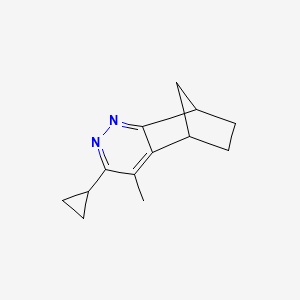 3-Cyclopropyl-4-methyl-5,6,7,8-tetrahydro-5,8-methanocinnoline