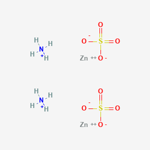 molecular formula H8N2O8S2Zn B086429 Diammonium zinc disulphate CAS No. 13814-87-4