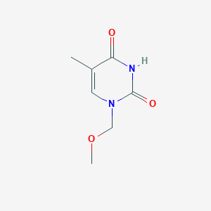 molecular formula C7H10N2O3 B8642999 1-(Methoxymethyl)thymine 