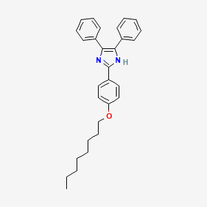 2-(4-Octyloxyphenyl)-4,5-diphenylimidazole