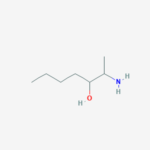 molecular formula C7H17NO B8643125 2-Amino-3-heptanol 