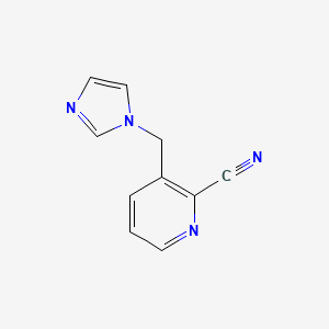 3-Imidazol-1-ylmethyl-pyridine-2-carbonitrile